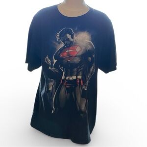DC Comics Superman Black Graphic Tee